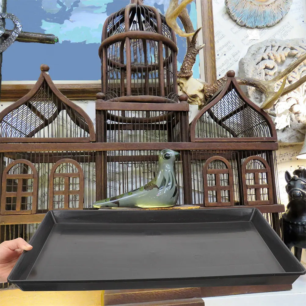 

Dog Crate Pan Rabbit Crate Tray Replacement Bird Cage Bottom Plastic Tray for Pet Cages Small Dogs Crates Kennels