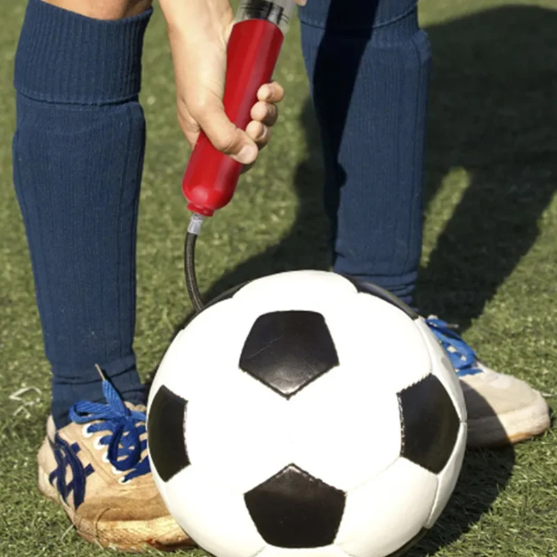 1 8-inch basketbalpomp multifunctionele basketbal voetbal volleybal draagbare pomp luchtpomp met luchtnaald