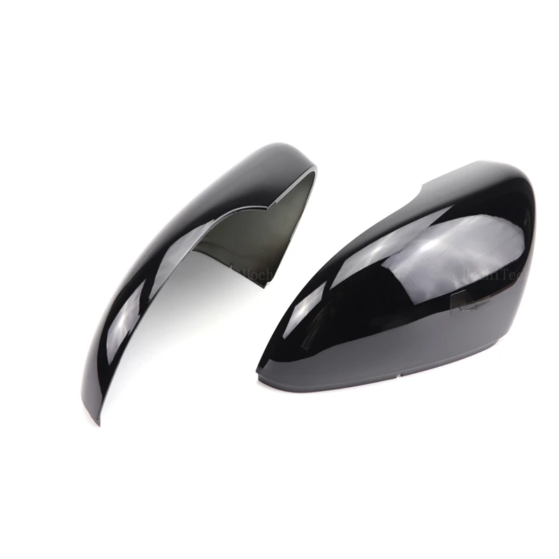 For Volkswagen GOLF 6 VI MK6 GTI R Line R20 Touran Carbon Fiber Pattern Mirror Case Black Side Wing Rearview Mirror Cover