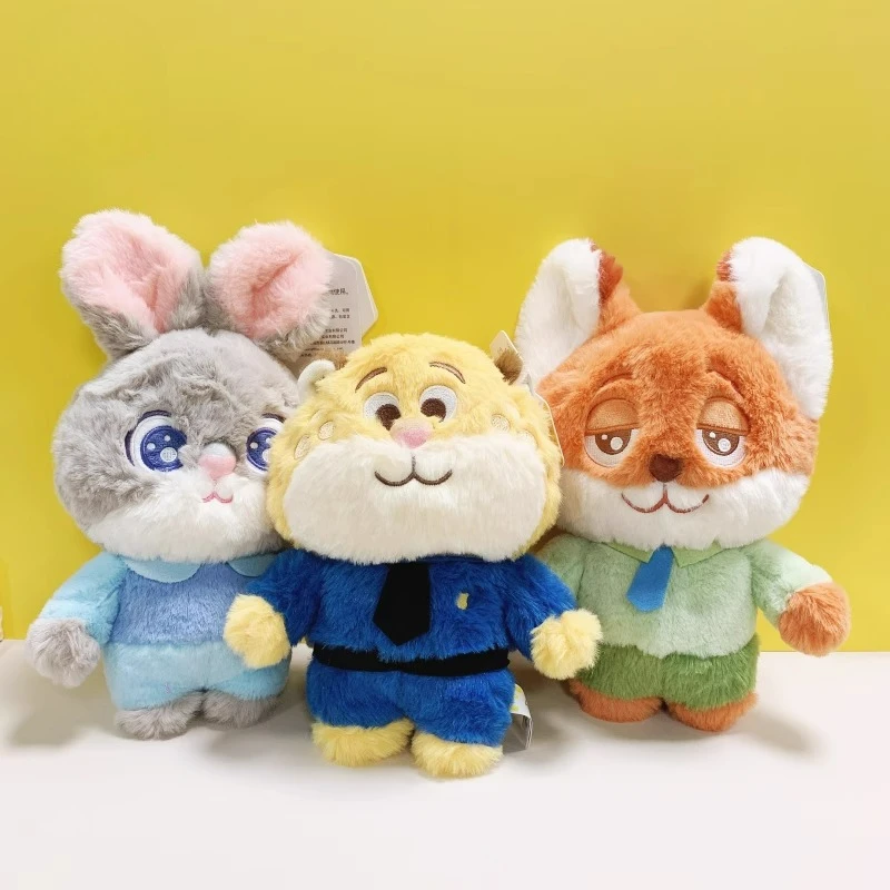

Мультфильм Дисней Зоотопия Джуди Ник Бенджамин Clawhauser ‌ Куклы, плюшевые игрушки, детские подарки на день рождения