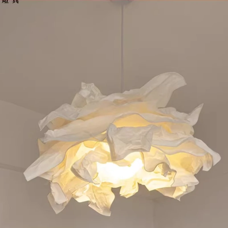 Modern Creative Cloud Ceiling Pendant Lights Living Room Bedroom Study Clothes Shop Decorative E27 DIY White Paper Hanging Lamps