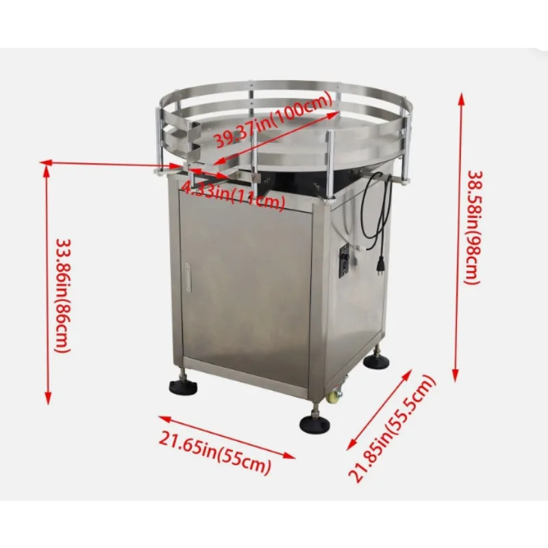 Semi-automatic stainless steel rotary bottle decoder motor, suitable for high-speed electric rotation of food and pharmaceutical
