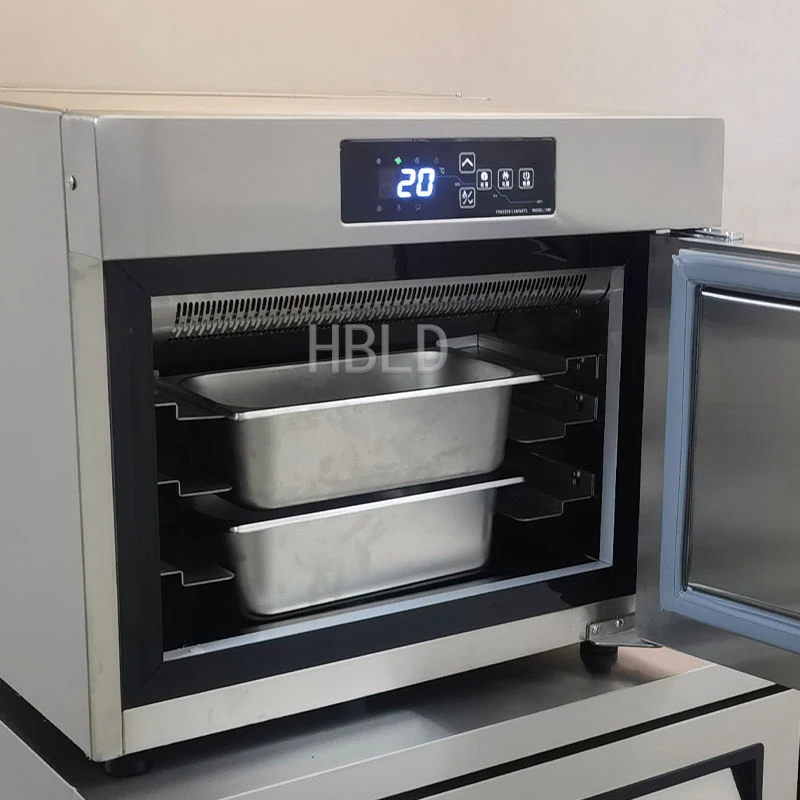Commercial Stainless Steel Body Quick Freezing Machine Multifunctional Dessert Vegetable Refrigeration And Preservation Machine