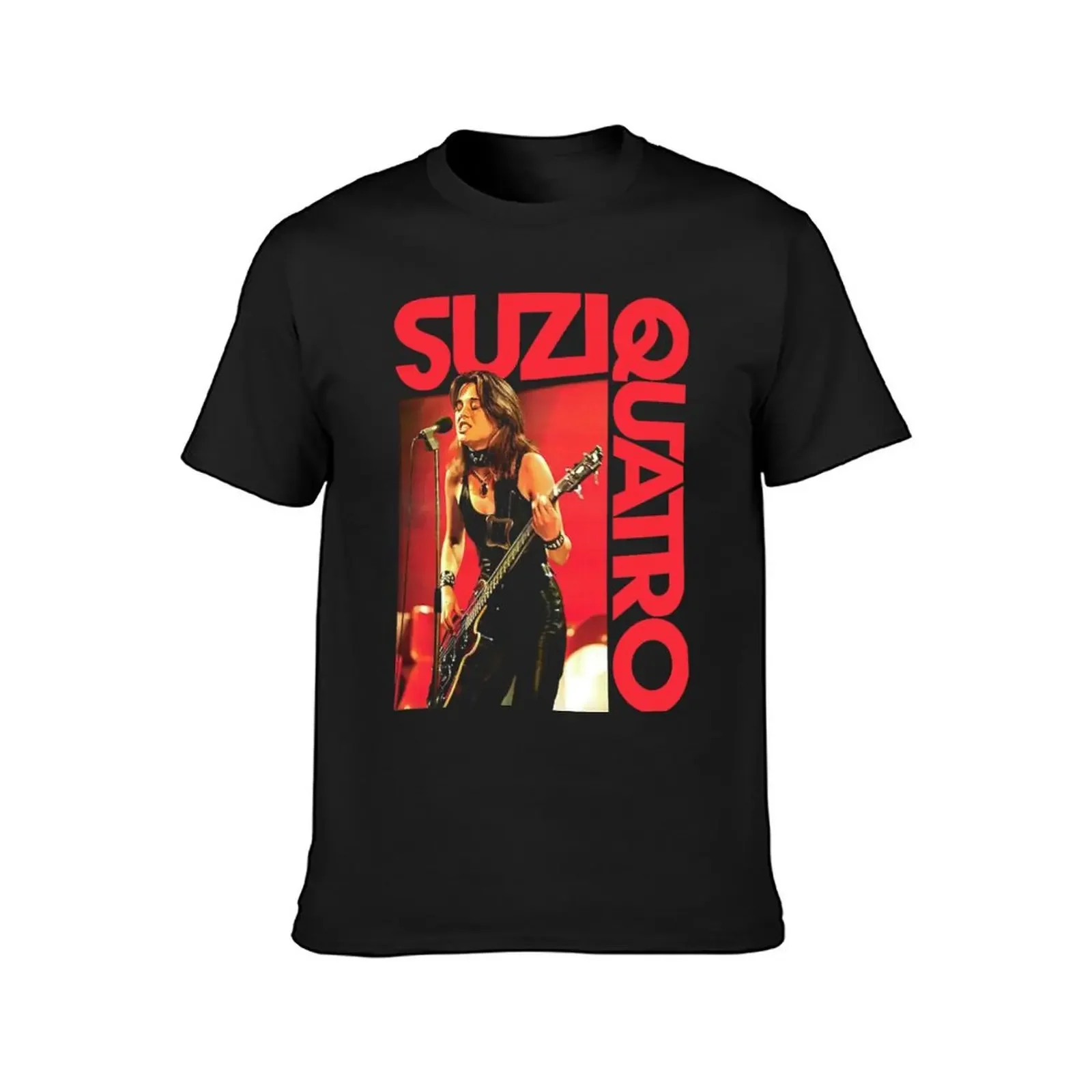 SUZI QUATRO GLAM QUEEN T-Shirt customs korean fashion mens plain t shirts