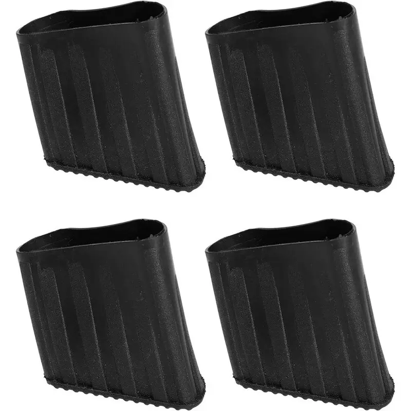 ABUN-4Pc Ladder Feet Rubber Covers 25X43mm Foot Pads Stairs Foldable Step Ladder Anti Skid Floor Telescoping Ladder Protector