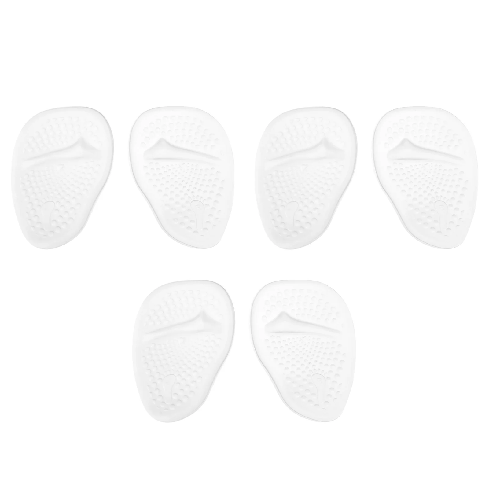 

3Pairs Shoe Cushion High Heel Pads Thickened Forefoot Cushion Anti Slip Foot Pads Pain Relief for Walking Running