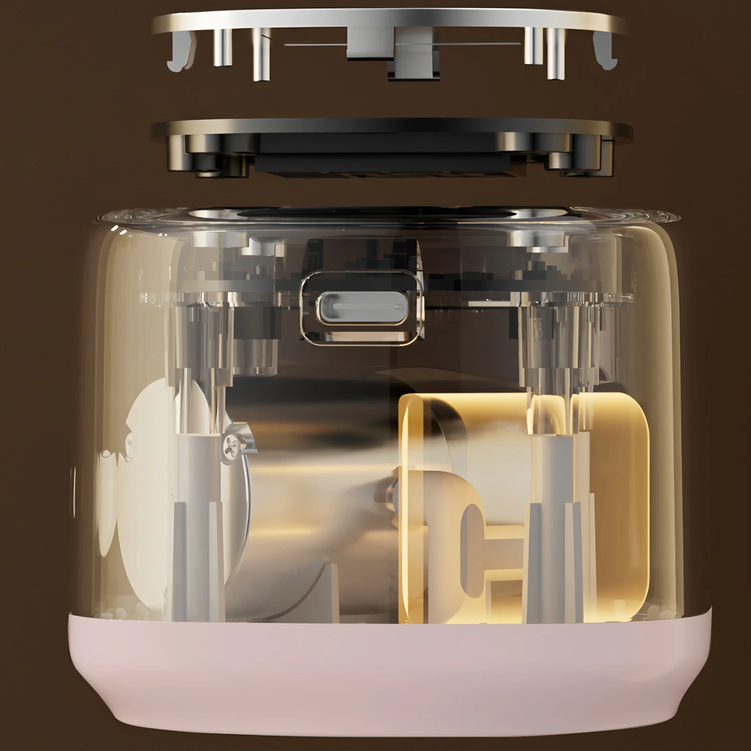 Portable Breast Pump Electric Intelligent Integrated High Suction Breast Pump Breast Milk Postpartum Fortable Painless Silent