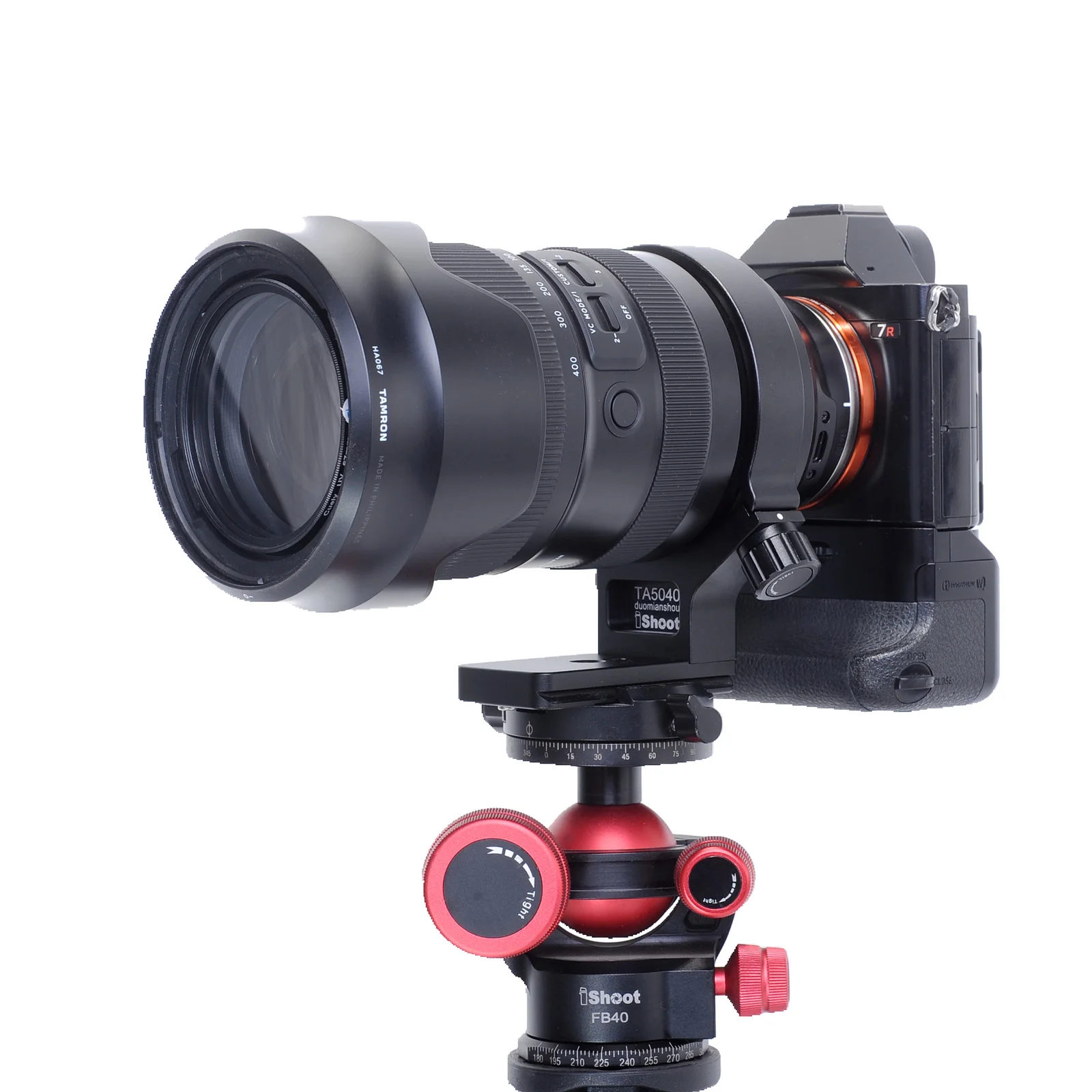 IS-TA5040 obiettivo treppiede staffa obiettivo per Tamron 50-400mm F/4.5-6.3 Di I Q7I1