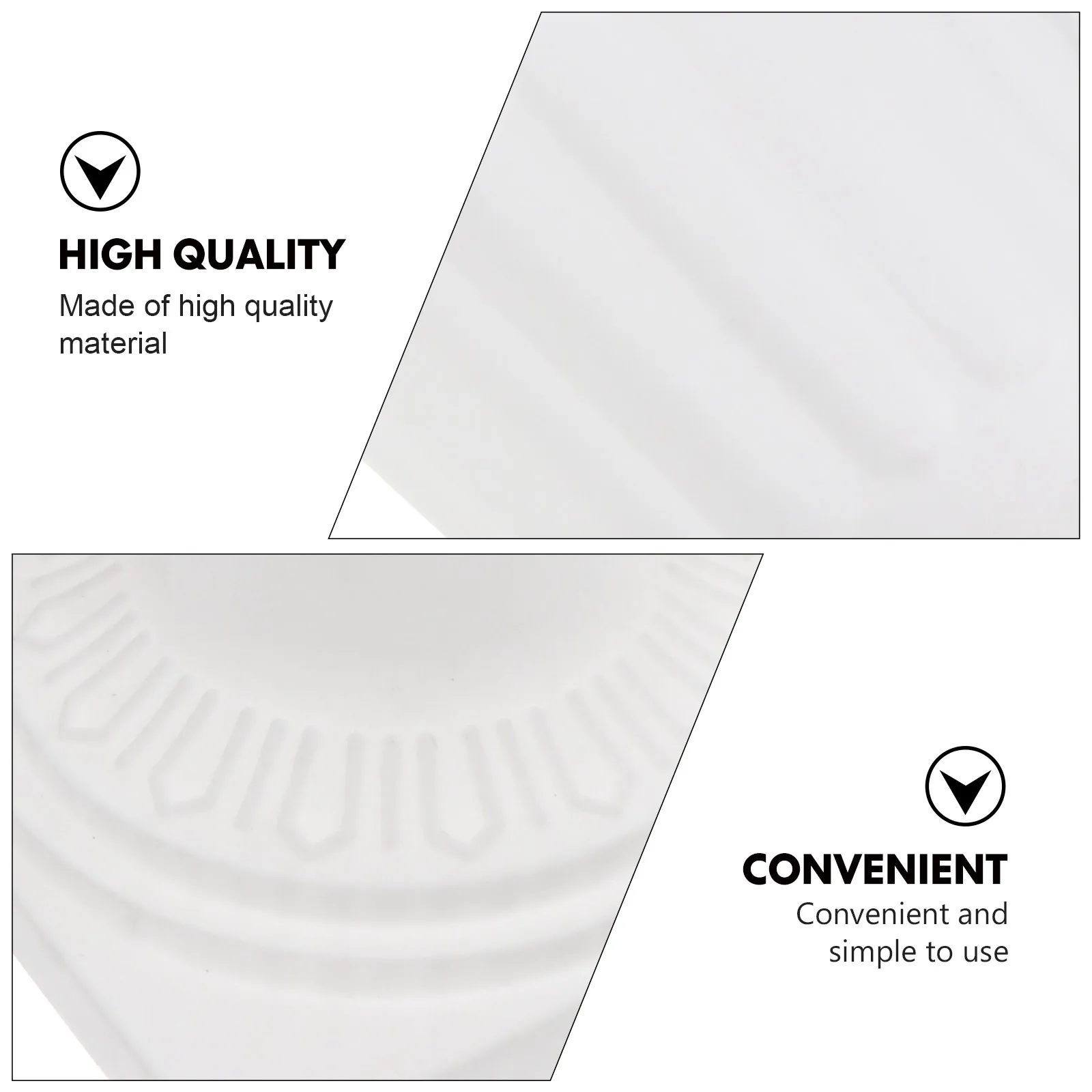 

2Pcs Plastic Flowerpot Retro Vintage Roman Column Garden Plant Pot Balcony Home Plant Container Front Door Flowerpot