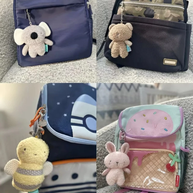 

Bubble Baby Soothing Plush Doll Bear Rabbit Soft Knitted Fluffy Fleece Embroidered For Baby Sleeping Infant Toddler Gift