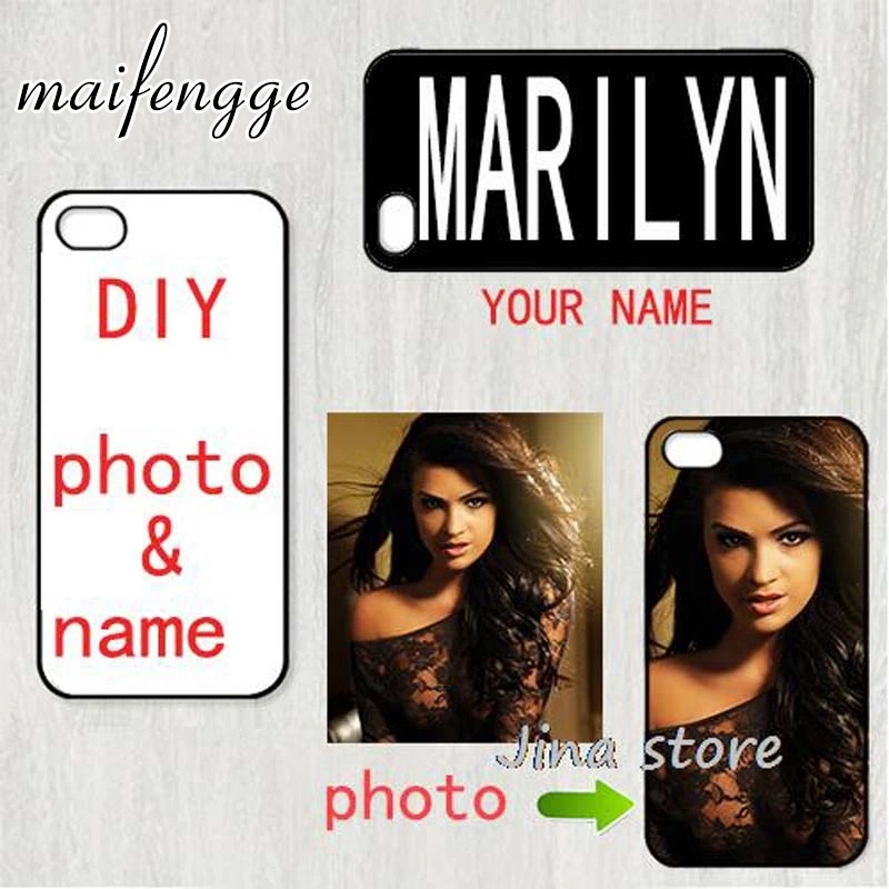 maifengge Personalized Custom Create Your Own Design Case For iPhone 16 15 14 11 12 13 Pro XR XS MAX Plus Cover coque