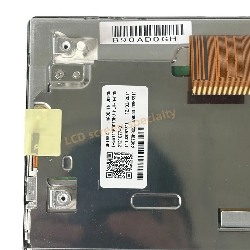 

Подходит для 7-дюймового ЖК-дисплея AA070MA05 T-55111GD070HU-MLW-A-ANN