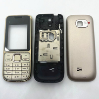 New For Nokia C2-01 Full Housing Case Cover Battery Cover Housing Case with English Keyboard