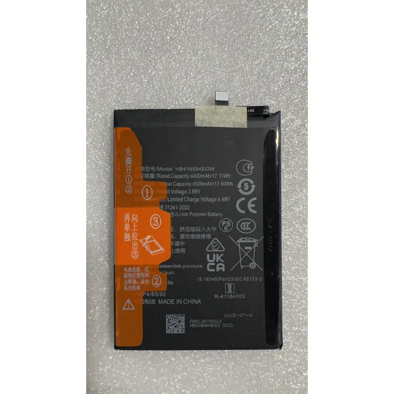 Replacement battery HB416594EGW 4500MAH Applicable to X50i CRT-AN00 mobile phone battery new fast charging board