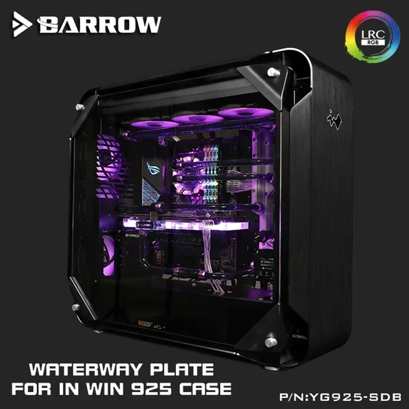 

Barrow Waterway Board Reservoir Water Tank For PC IN WIN 925 Case water cooling system construction 5V ARGB 3pin