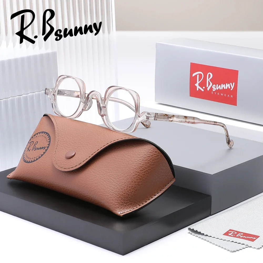 

Классические женские очки для чтения RBsunny, модные оптические линзы + 1,0 ~ + 3,5, круглые модные очки в маленькой оправе по рецепту