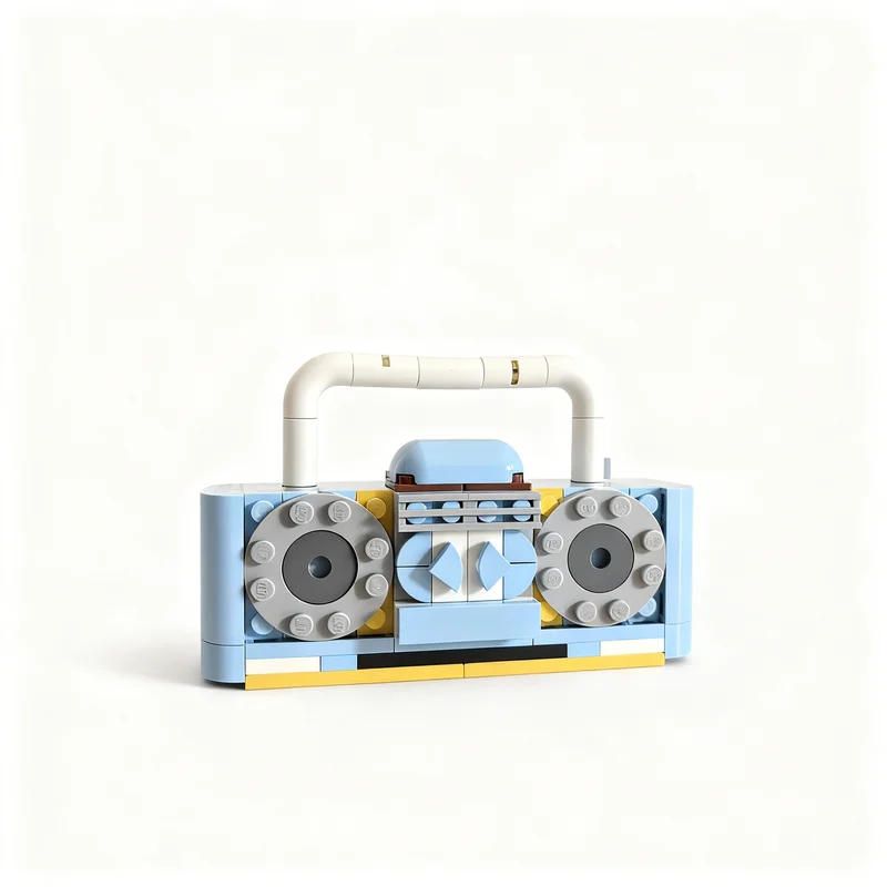 Art Craft Ideas For Christmas - 150 szt. MOC Boom Box Creator