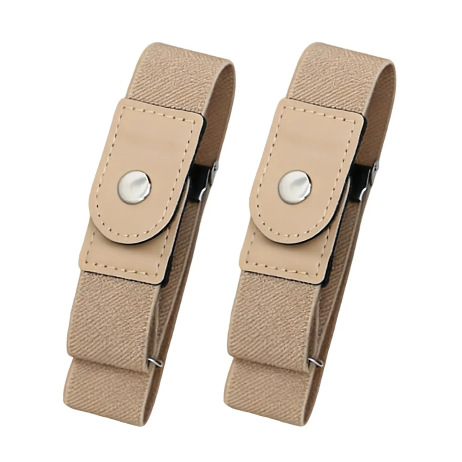 Elastischer Gürtel Ohne Schnalle Für Damen Und Herren Verstellbar_voghion.com