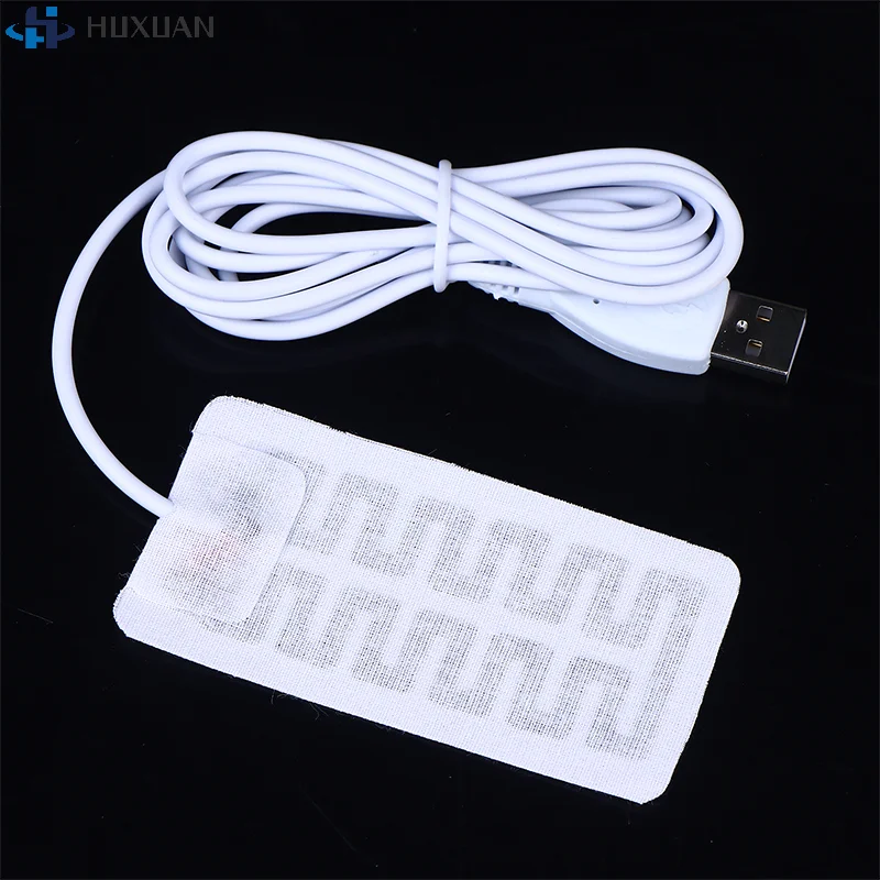 

1 шт. Термоэлектрические перчатки с USB-подогревом, перчатки с подогревом из углеродного волокна, лыжные варежки, зимняя нагревательная пленка-накладка