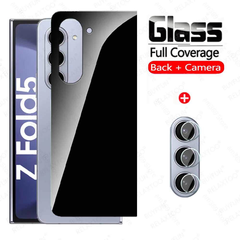 Back Glass For Samsung Galaxy Z Fold5 Tempered Glass Lens Film Sumsung ZFold 5 Fold4 Fold3 Fold 3 4 ZFold5 5G Screen Protector