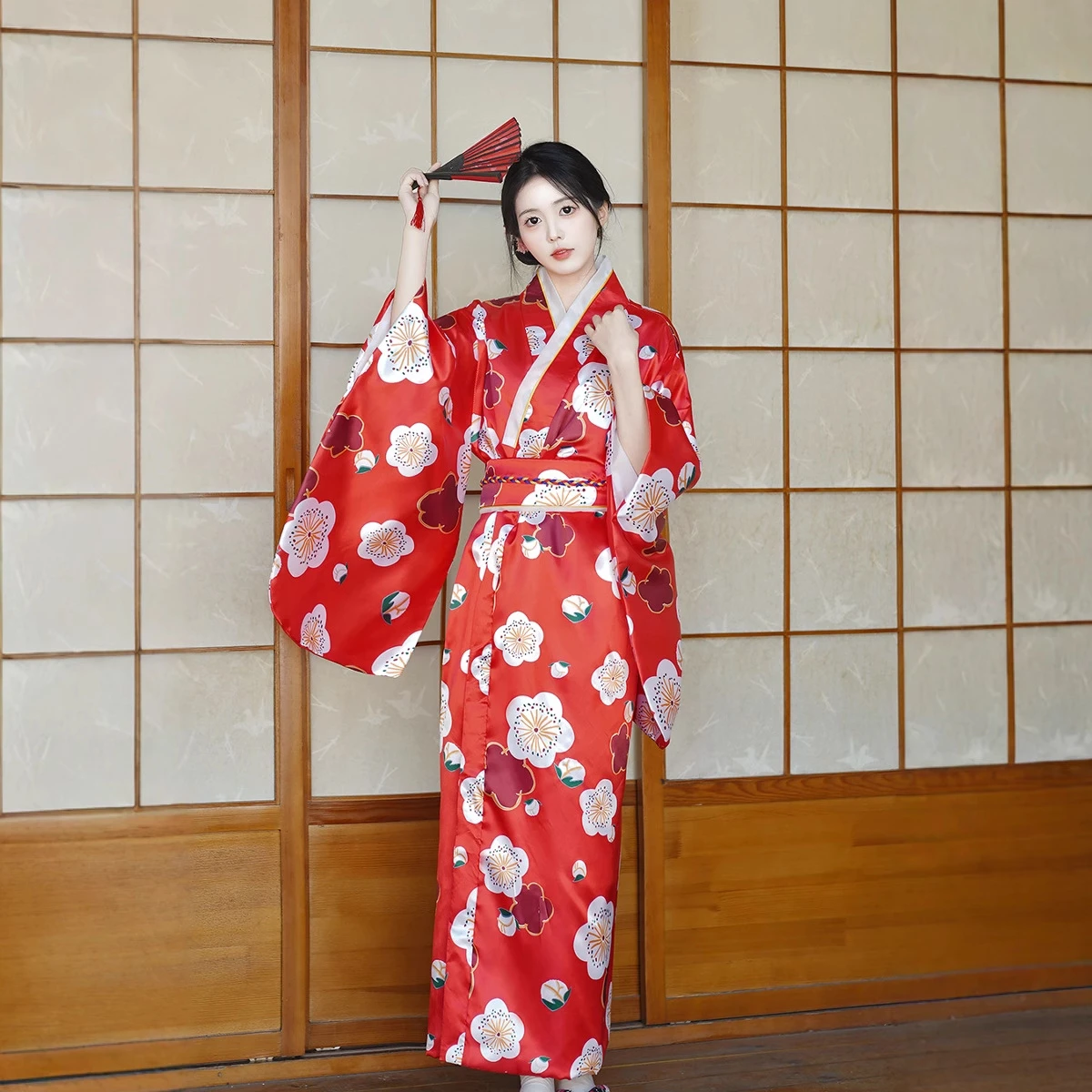 Vestido Tipos De Kimono Japones Vestido Floral Vestido Japones