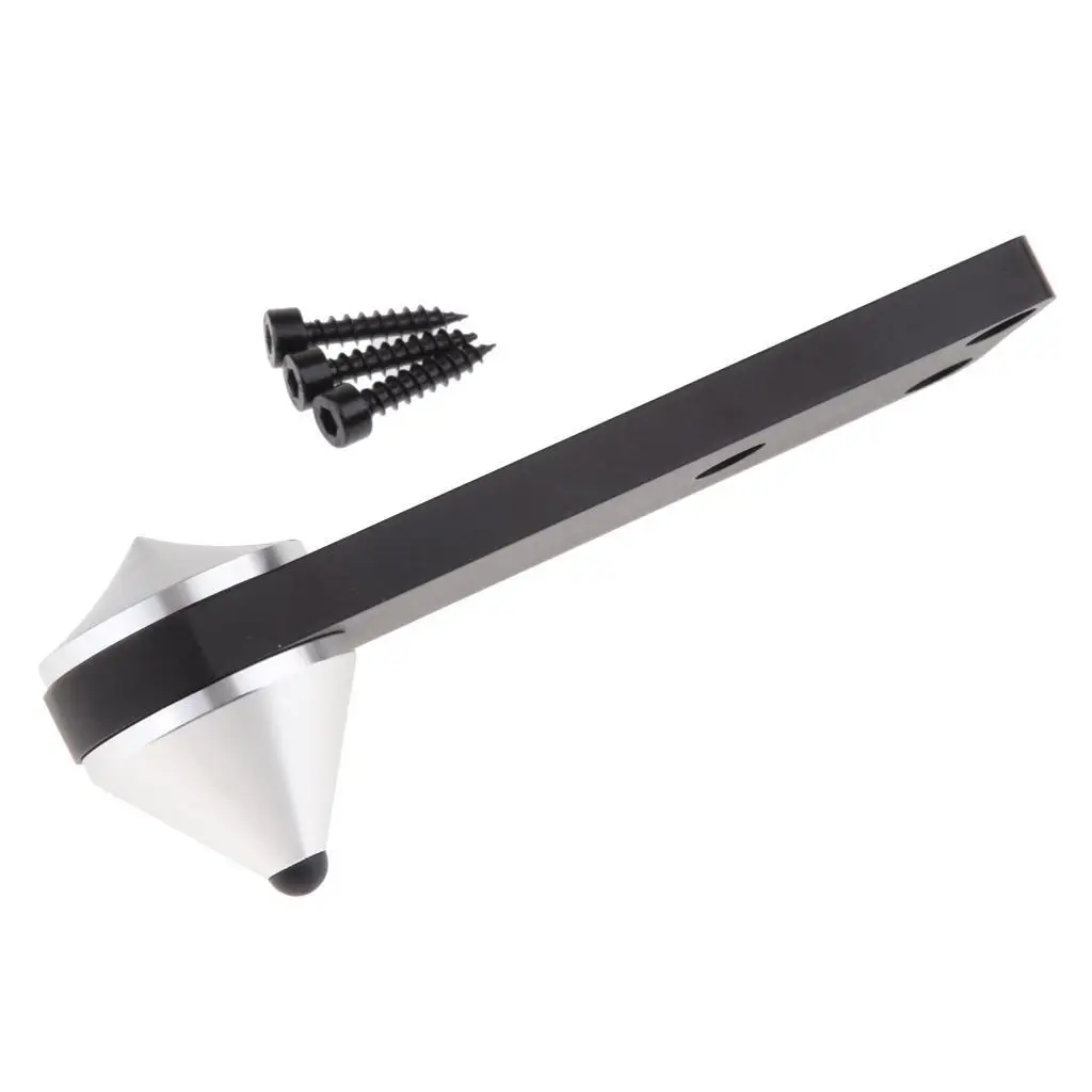 純アルミニウムスピーカー耐衝撃吸収フロアスタンドスパイク足爪