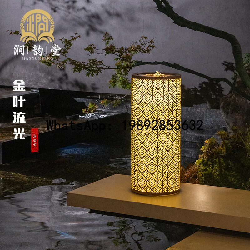 XL Balcony Water Flowing Ornament Circulating Water Courtyard Fountain Landscape Decoration Water Feature Villa Garden Landscape