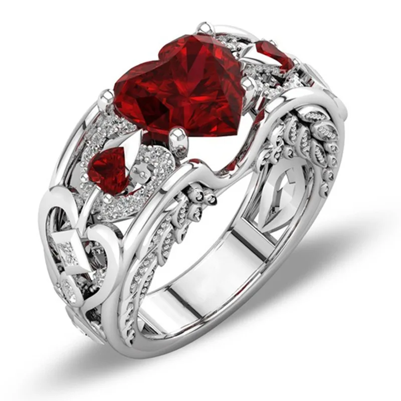 Klassische 5 Farben authentische 925 Sterling Silber Ring mehrfarbige Liebe Herz Zirkon Ring Hochzeits schmuck Geschenk für Mutter Anel Bijoux