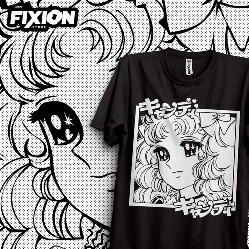 Camiseta de algodón de caramelo para amantes del Anime, nueva edición, regalo de Manga, todas las tallas