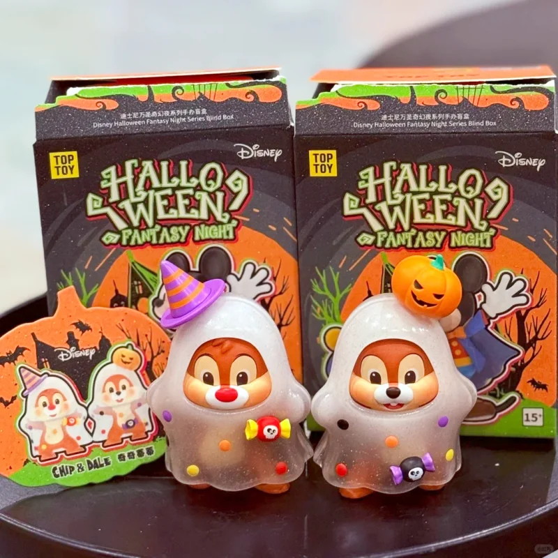 

Disney Halloween Night Series Blind Box Toy Authentic Cute Desktop Decoration Collectible Trendy Gift for Birthday