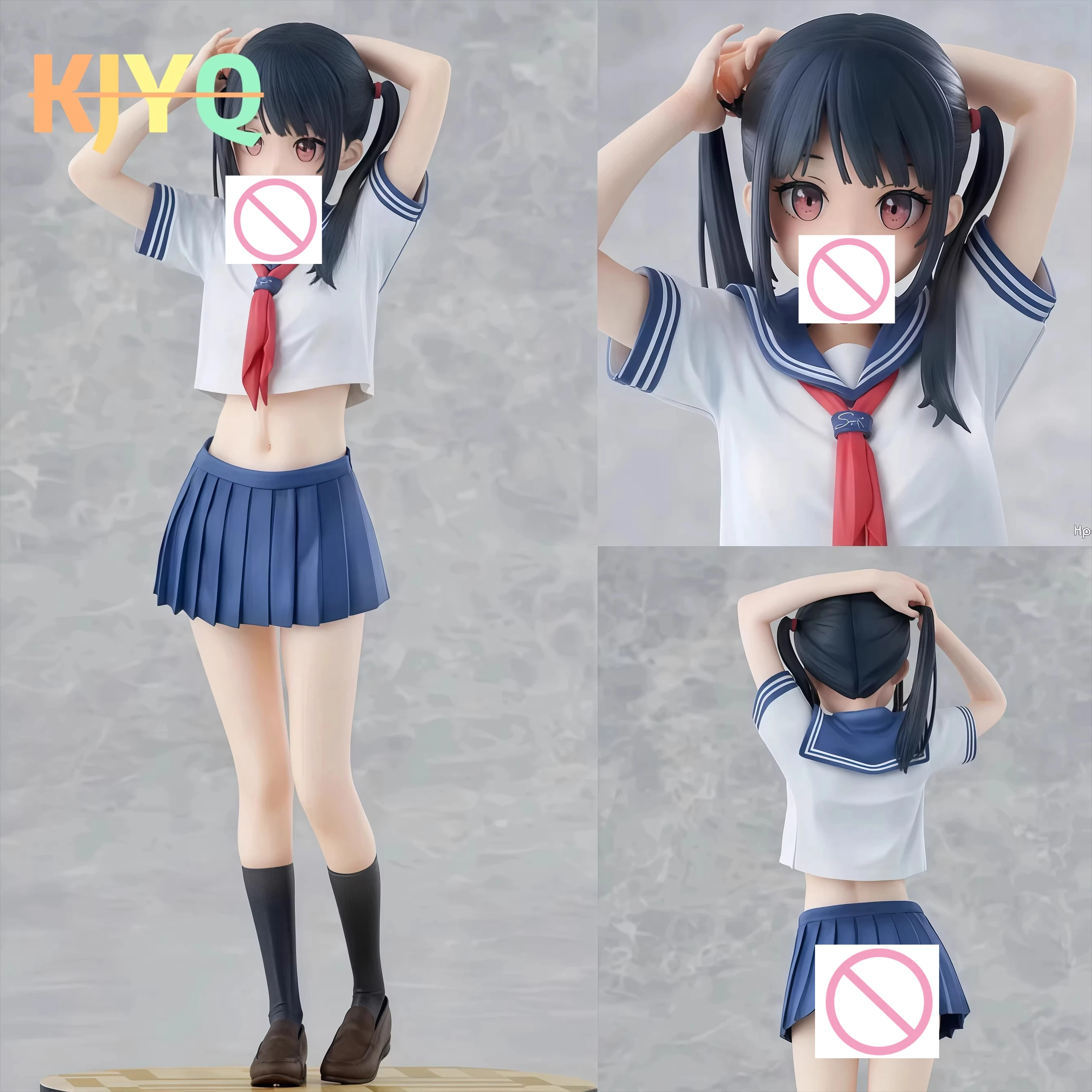 

Inside The Sailor's Jacket, The Double Ponytail Girl's Jk Uniform Is Detachable, Sexy, Anime, Anime Hand Made Birthday Gift