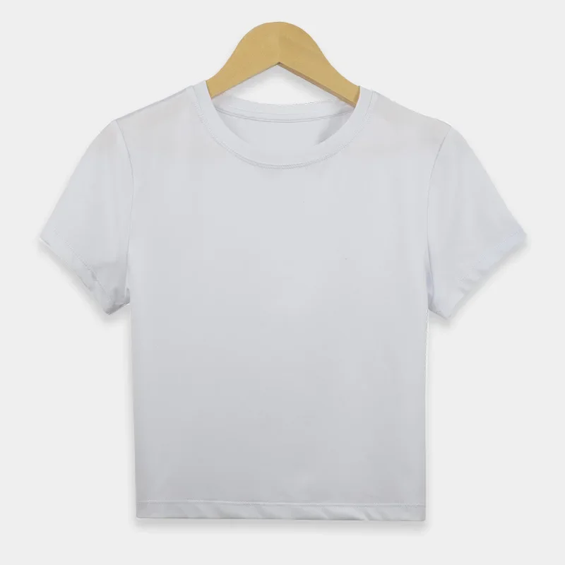 Custom LOGO women's new milk silk simple sports t-shirt women's running fitness training short-sleeved top
