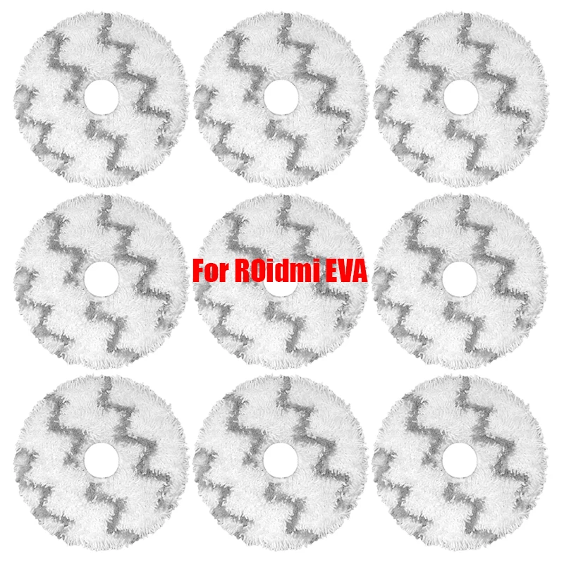 Моющаяся швабра, сменная ткань для Xiaomi Roidmi EVA SDJ06RM, самоочищающаяся, опорожняющая, робот-пылесос, накладки для швабры, аксессуары