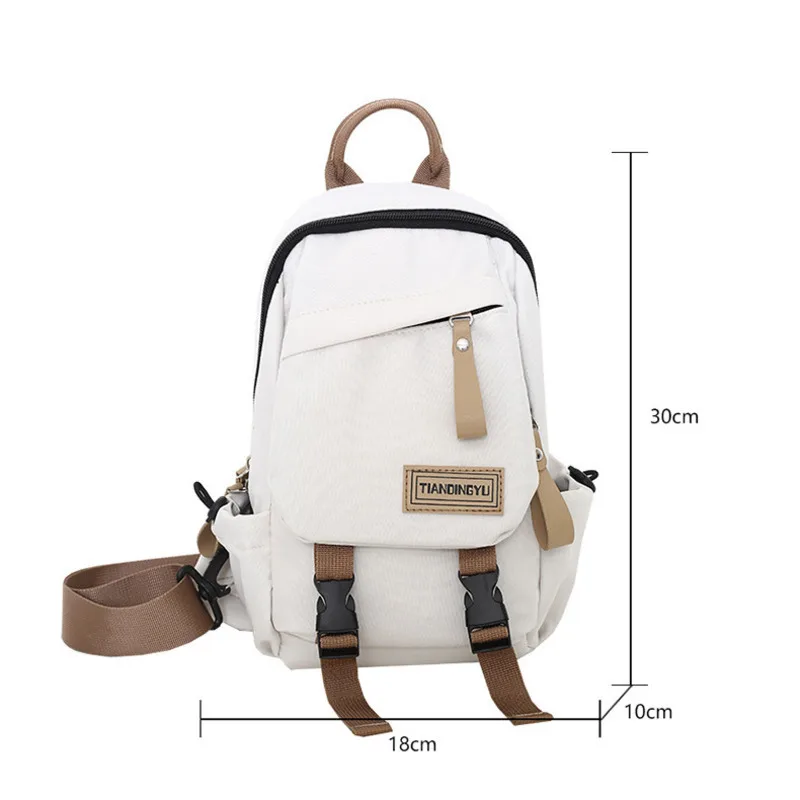 Nieuwe casual borsttas met grote capaciteit voor mannen/vrouwen Telefoonpakket Modetrend Hip Hop Crossbody Tas Unisex Nylon schoudertassen