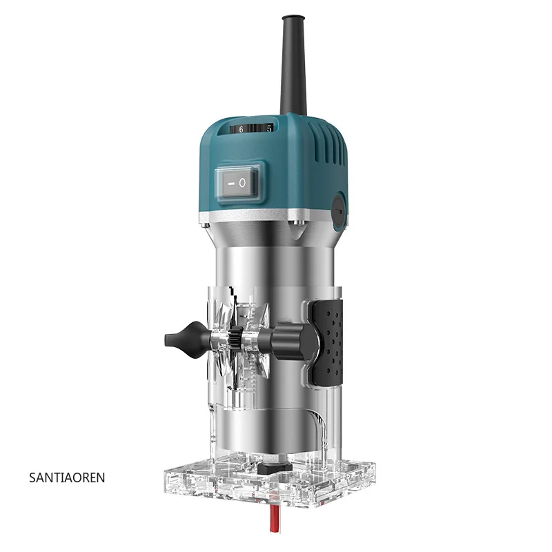20256 ความเร็วปรับขอบงานไม้ตัดและ Slotting Machine แกะสลักเครื่องกัดไม้เครื่องกลและไฟฟ้า