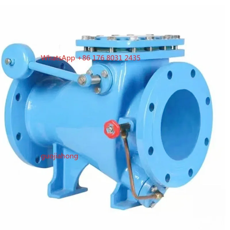 HH44X/T/H Type Manual Micro-Resistance Slow-Closing Check Valve Heavy Weight Pump Waterproof Hammer Check Valve Backflow