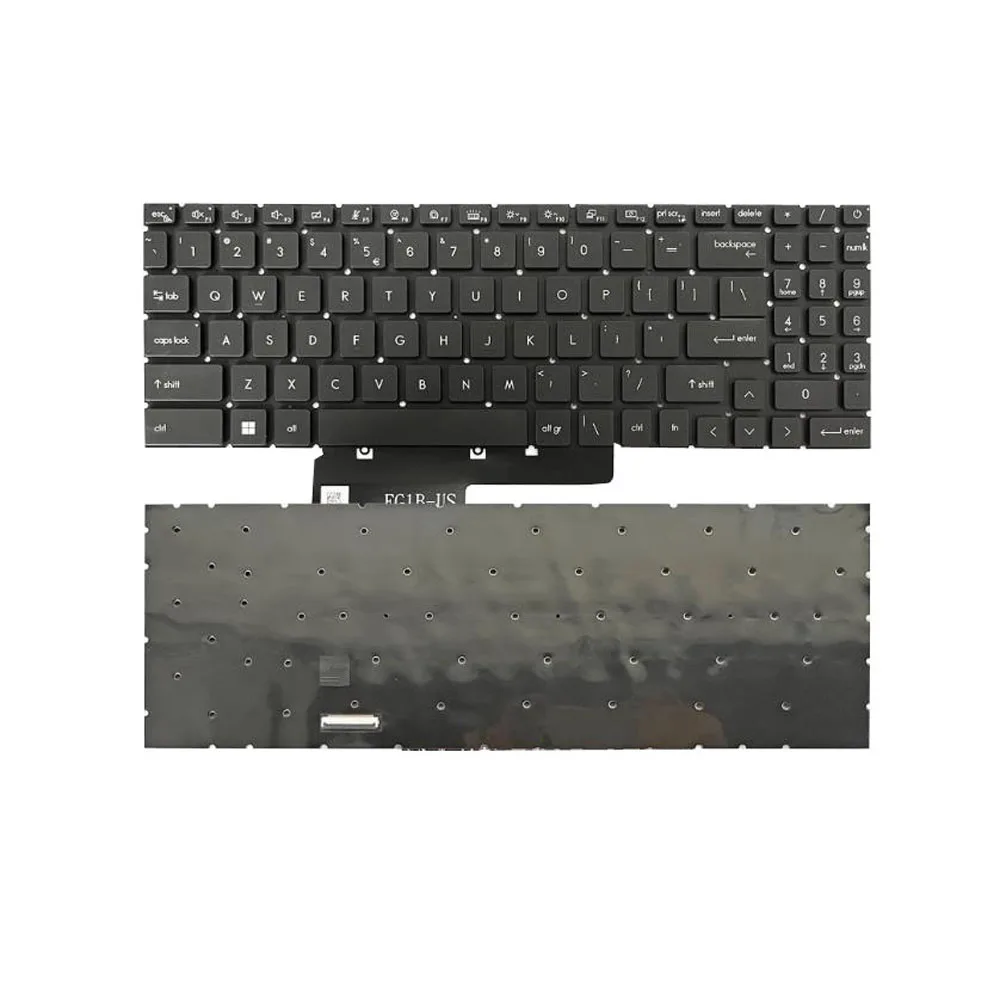 YD Laptop Per-key RGB Backlit Keyboard For MSI Summit E16 Flip Evo A11M A11MT A12M A12MT A13M A13MT English US Black No Frame Ne