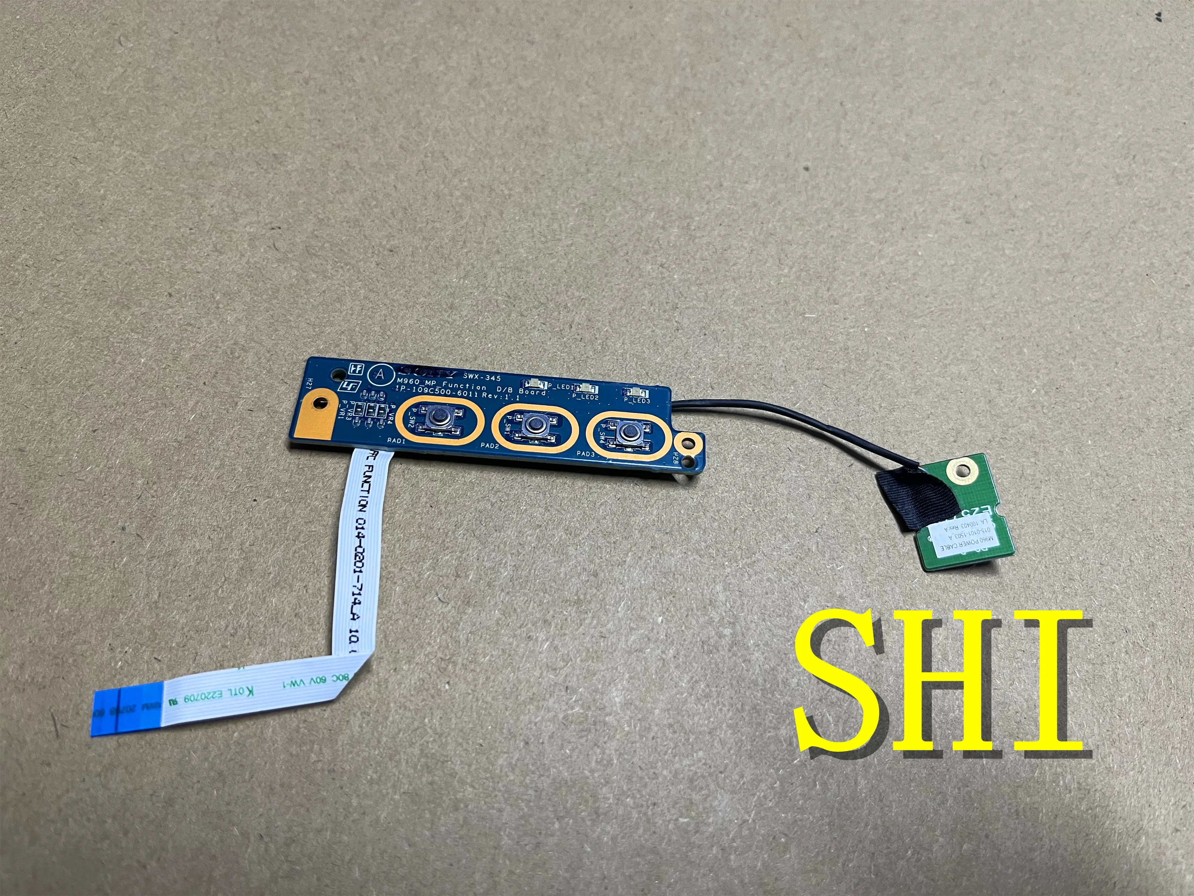 Used Genuine FOR Sony Vaio VPCEA44FX SWX-345 ASSIST Button Board M960_MP 1P-109C500-6011 TESED OK Free Shipping