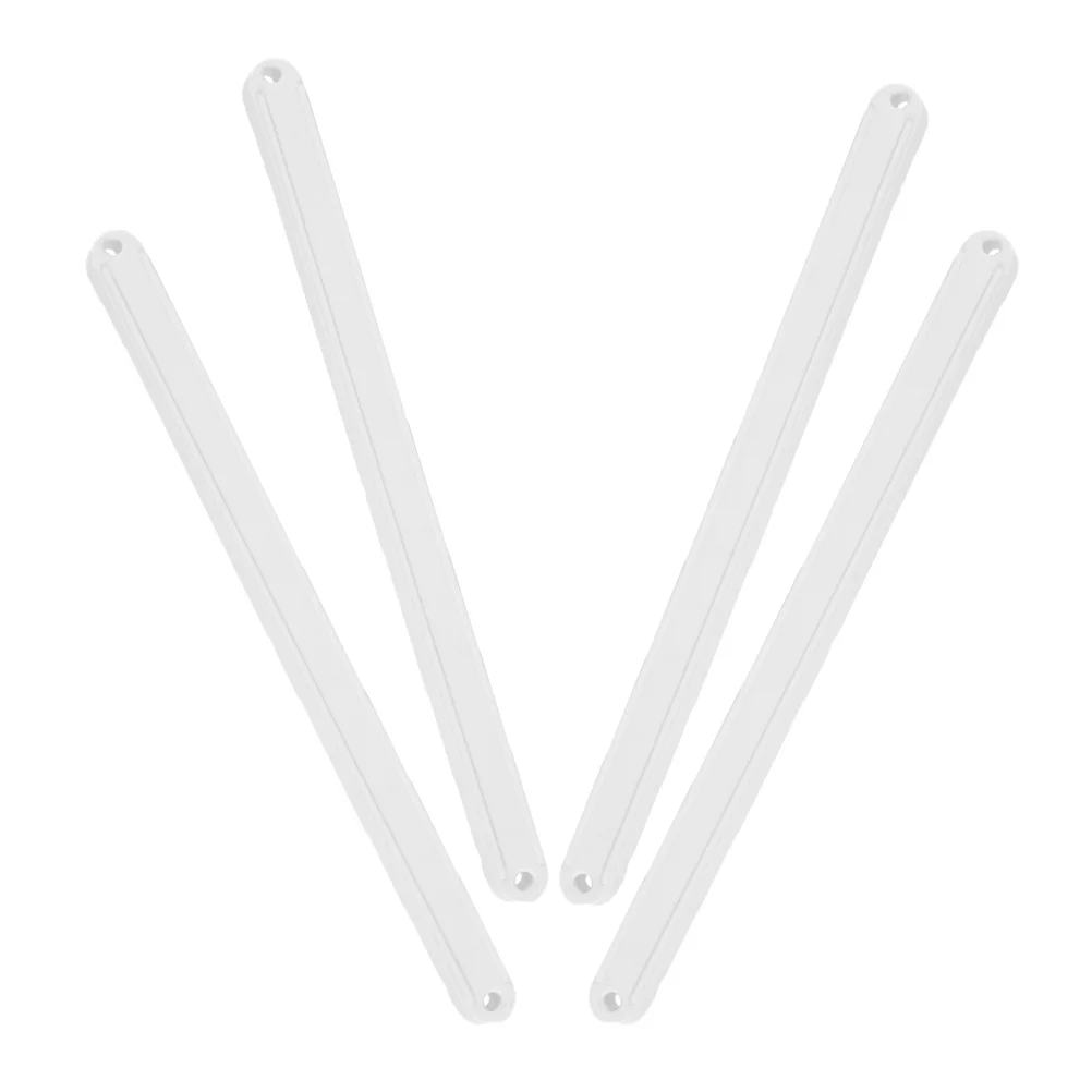 2 مجموعات درج السكك الحديدية 235 مللي متر دائم البلاستيك الجانب جبل الشرائح استبدال دليل السلس انزلاق الأثاث الملحقات