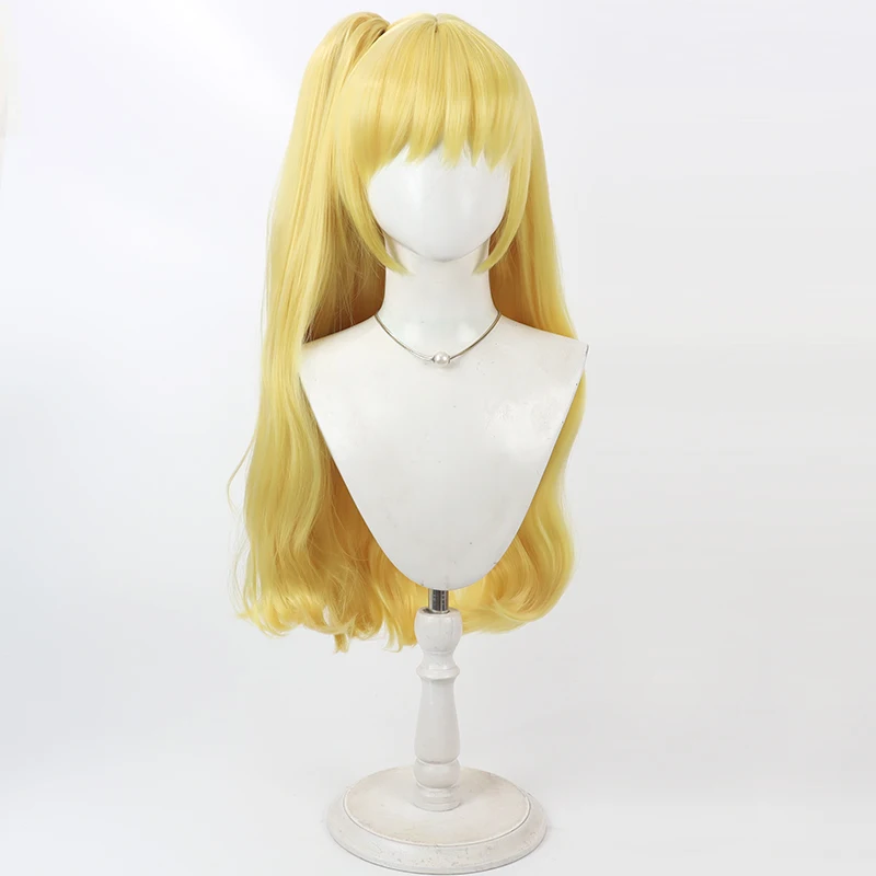Maho Girls PreCure Cure Miracle Mirai Asahina Cos Parrucca Cosplay Halloween Party Prop Capelli sintetici Fibra resistente al calore + Protezione parrucca