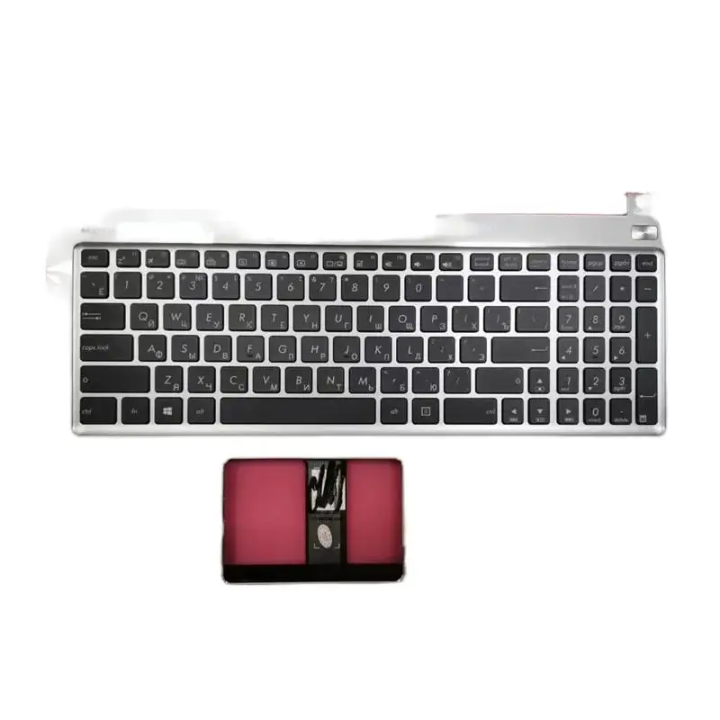 WAF nuevo para ASUS K501U K501UB K501UQ K501UW K501 A501U A501L A501LB V505L reposamanos Ru teclado ucraniano cubierta superior retroiluminación, G