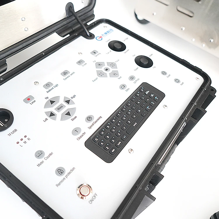 100 متر 360 درجة دوران أنابيب الصرف الصحي التفتيش الزحف كاميرا روبوتية ل 120-600 مللي متر #4