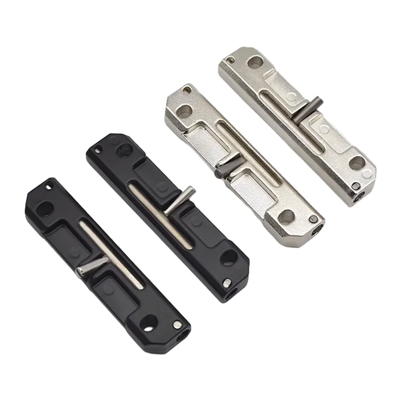 Pull type automatic spring telescopic latch hinge left and right door pins Industrial equipment automatic spring latch