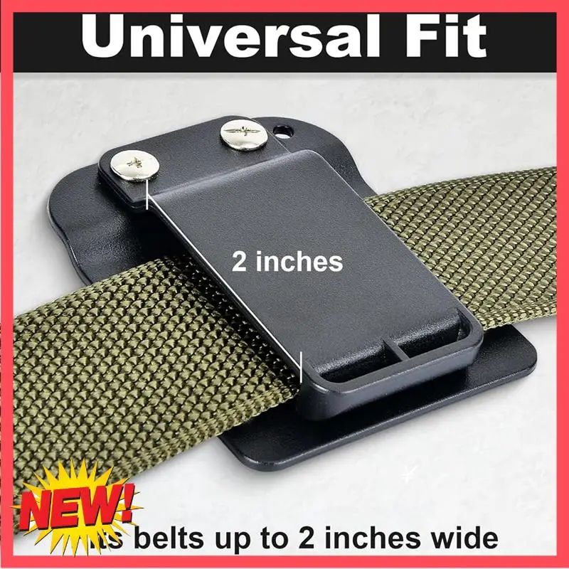

B17C Low-Profile Drill Belt Clip For Cordless Drill,Drill Belt Holder Hook Holster,Fit Up To 2In Belt -Prevent Pocket Tearing