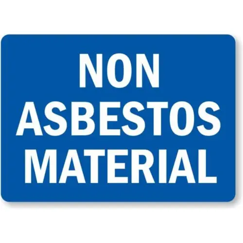 Asbestos Cancer Health Aluminum Weatherproof Sign p725 sign