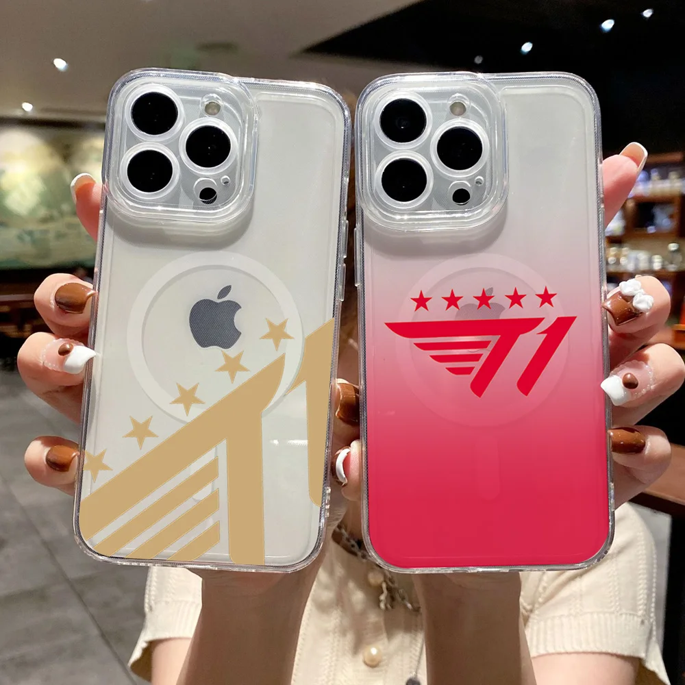 Five 2024 Champion Faker LOLS SKT T1 LCK  Phone Case for iPhone 12 11 13 14 15 16 Max Pro Plus Magsafe Magnetic Wireless Cover