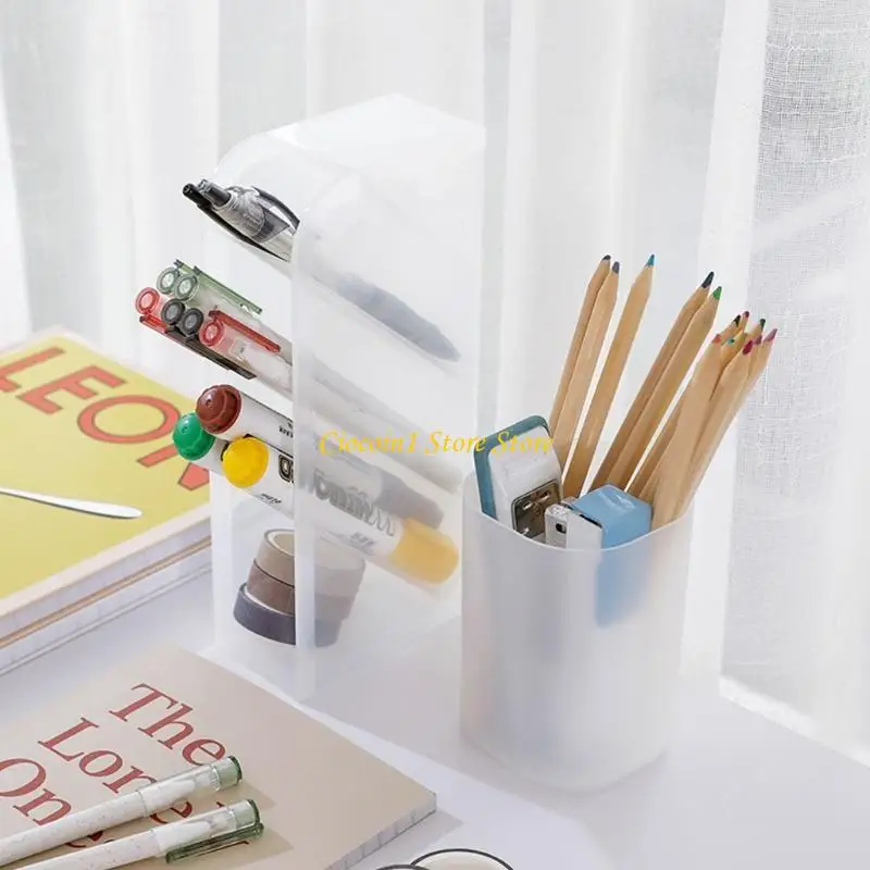 A3PC Creative Multi-purpose Student Pen Holder Desktop Stationery Holde