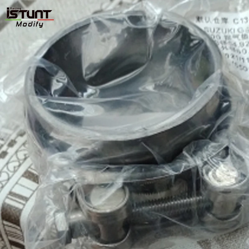 For Suzuki Bandit GSF600 GSF650 GSF1200 GSF1250 GSF 600 650 1200 1250 Motorcycle Exhaust pipe Clamp & COLLECTOR BOX Gasket Seal