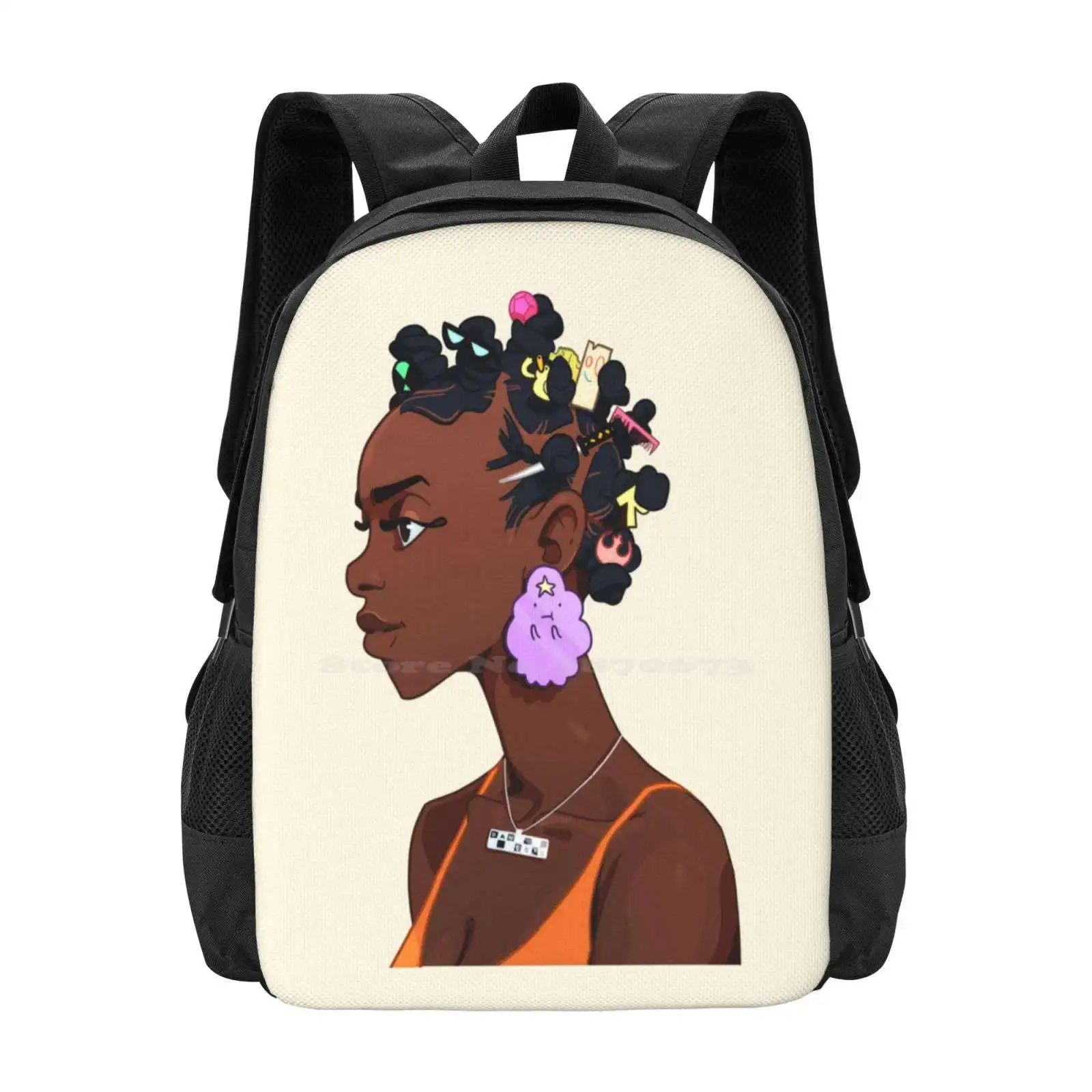 

Cartoon Network Hot Sale Schoolbag Backpack Fashion Bags Lumpy Space Ghost Princess Adventure Time Steven Universe Clone Wars