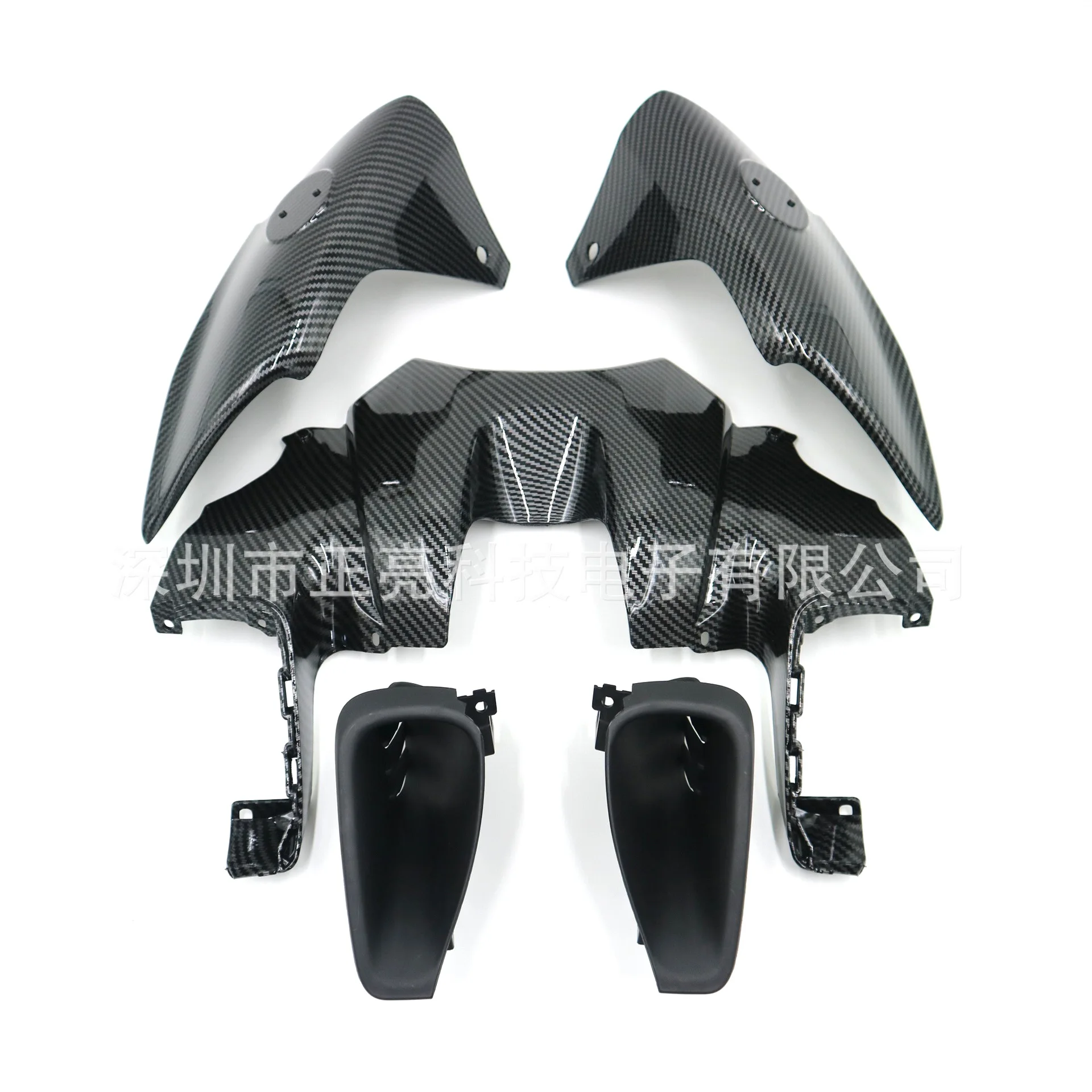 Fits For Yamaha MT09 2021 2022 2023 Upper Fuel Tank Front Side Cover Pair Air Duct Vent Trim ABS Injection Bodywork Fairing